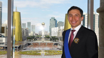 Фотография к новости: Головкин опубликовал поздравление ко Дню столицы