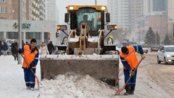 Фотография к новости: Более 1800 единиц техники готово к уборке снега в Астане 