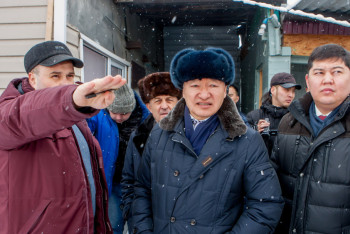 Фотография к новости: Даниал Ахметов: Паводки в Усть-Каменогорске - провал в работе акима города