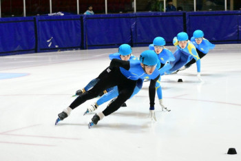 Фотография к новости: Чемпионат Казахстана по шорт-треку стартовал в Астане