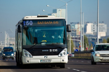 Фотография к новости: В столице ограничат скорость движения автобусов до 40 км/ч