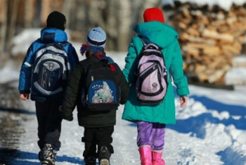 Фотография к новости: Школьникам Астаны отменили занятия 7 марта из-за погодных условий