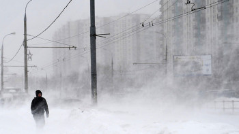 Фотография к новости:  Штормовое предупреждение объявлено в трёх областях Казахстана 