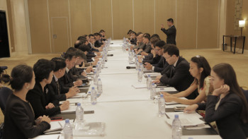 Фотография к новости: Представители текстильной промышленности Китая посетили Астану