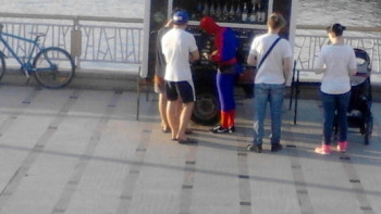 Фотография к новости: Человек-паук будет следить за порядком в Усть-Каменогорске 