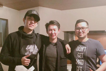 Фотография к новости: Денис Тен поздравил Димаша Кудайбергенова