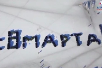 Фотография к новости: "С 8 Марта!": Мужчины собрали поздравление из авто на Байконуре