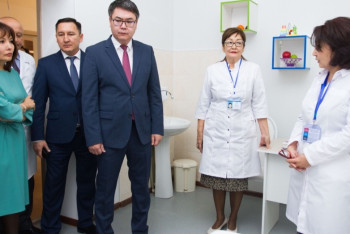 Фотография к новости: Современный медцентр для реабилитации особенных детей открылся в Атырау