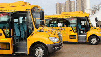 Фотография к новости: Автобусы "Мектеп bus" начнут перевозку школьников Астаны с октября