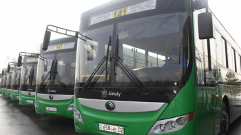 Фотография к новости: В Алматы прибыла новая партия автобусов