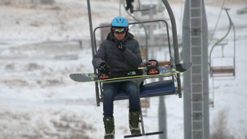 Фотография к новости: В Павлодарской области запустили канатную дорогу