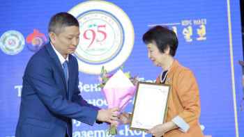 Фотография к новости: Старейшая корейская газета отметила свое 95-летие в Алматы