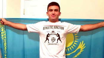 Фотография к новости: Бывший казахстанский спарринг-партнер "Канело" нокаутировал американца