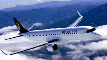 Фотография к новости: Казахстанский самолёт совершил вынужденную посадку в Минске