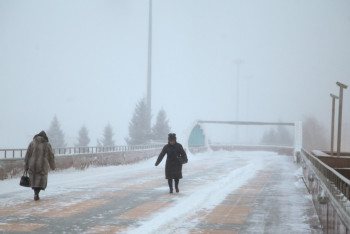 Фотография к новости: В Астане объявлена чрезвычайная ситуация