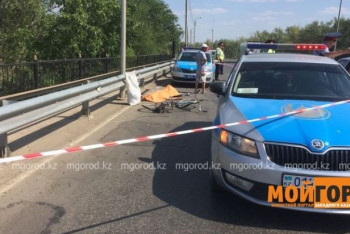 Фотография к новости: Насмерть сбили велосипедиста в Уральске 