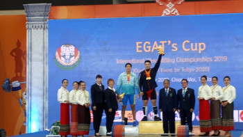 Фотография к новости: Казахстанские тяжелоатлеты завоевали еще три медали на ЧМ в Таиланде