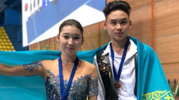 Фотография к новости: Казахстанские фигуристы завоевали бронзу на Golden Spin of Zagreb