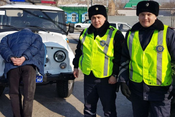 Фотография к новости: За минуту разоблачили автоугонщика в Семее