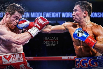 Фотография к новости: Рематч Головкина и Альвареса ожидается в мае