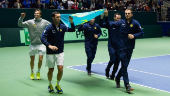 Фотография к новости: Определены соперники сборной Казахстана по финальному раунду Кубка Дэвиса