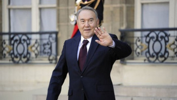 Фотография к новости: Назарбаев прибыл с рабочим визитом в Мангистаускую область  