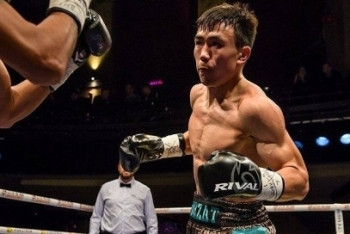 Фотография к новости: Казахстанский нокаутер признан первой звездой вечера бокса в Канаде