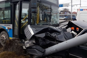 Фотография к новости: Десять алматинцев обратились за медпомощью в результате ДТП с автобусом