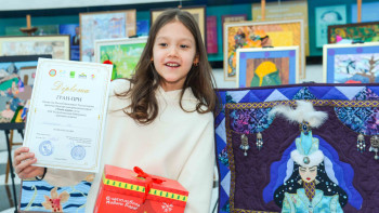 Фотография к новости: Лауреатов детского творчества "Туған жерім" наградили в Астане