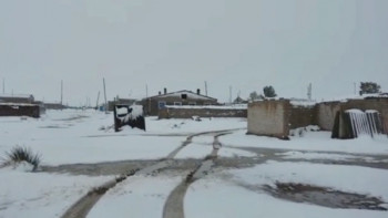 Фотография к новости: Снег выпал в Восточном Казахстане