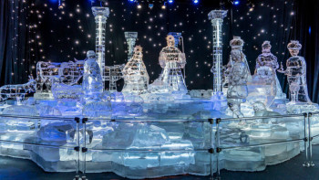 Фотография к новости: В Астане открыли интерактивную площадку зимних развлечений