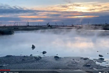 Фотография к новости: Пожар на месторождении Каламкас потушен 