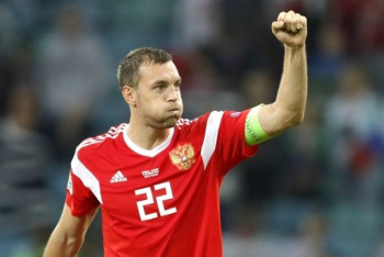 Фотография к новости: Артем Дзюба будет капитаном сборной России в игре с Казахстаном