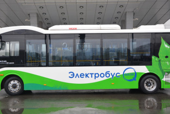 Фотография к новости: Электробус испытывают в Усть-Каменогорске 