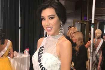 Фотография к новости: Казахстанка просит поддержать ее в онлайн-голосовании на конкурсе «Мисс Вселенная-2017»