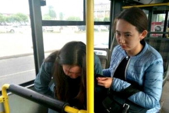 Фотография к новости: За ДТП с участием беременной женщины уволен водитель автобуса в Астане