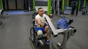 Фотография к новости: Астанчане с инвалидностью смогут бесплатно заниматься спортом в специальном тренировочном центре