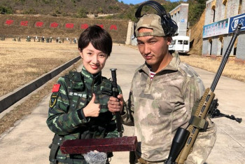 Фотография к новости: Бойцы Нацгвардии соревнуются в меткости в Китае