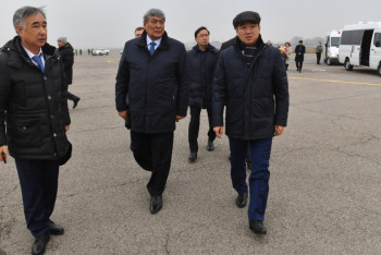 Фотография к новости: Новая взлетно-посадочная полоса аэропорта запущена в Алматы 