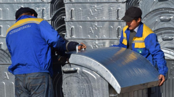 Фотография к новости: Свыше 200 новых контейнеров для мусора установят в Атырау 