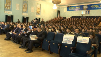 Фотография к новости: В Кокшетау прошла научно-практическая конференция к 103-летию Малика Габдуллина