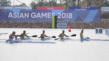 Фотография к новости: Девятое золото Азиады завоевала казахстанская сборная