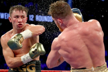 Фотография к новости: Озвучен вероятный срок официального анонса второго боя Головкин — "Канело"