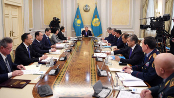 Фотография к новости: В Астане прошло заседание Совбеза по национальной безопасности