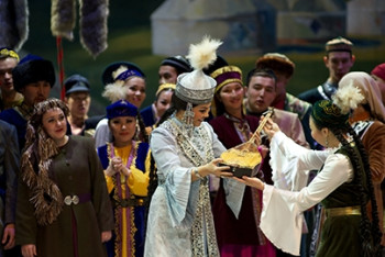 Фотография к новости: Оперу "Биржан Сара" покажут под открытым небом в Боровом