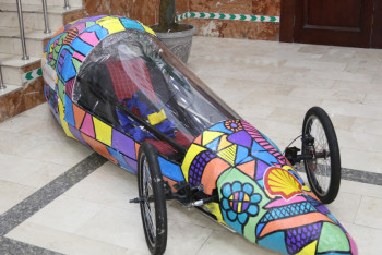 Фотография к новости: В РК сконструировали болид, который сможет проехать больше 200 км на литре бензина