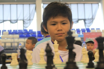 Фотография к новости: 8-летний шахматист из Актау выиграл Кубок Победы в России