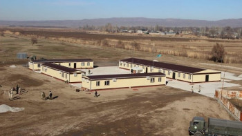 Фотография к новости: На казахстанско-кыргызской границе открыли две новые погранзаставы