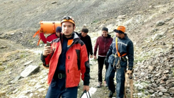 Фотография к новости: Более 20 туристов заблудились в горах Алматы в минувшее воскресенье 