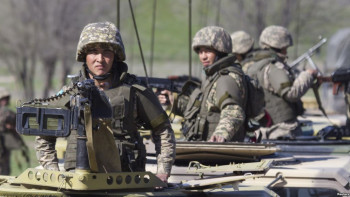 Фотография к новости: Казахстанские миротворцы готовятся к отправке в Ливан